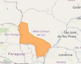 Tempestade com chuva forte e raios atinge Dourados e deixa bairros sem energia