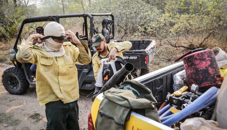 Em esforço sobre-humano, brigadistas colocam vida em risco para salvar Pantanal do fogo