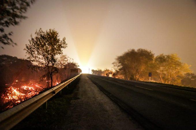 Em esforço sobre-humano, brigadistas colocam vida em risco para salvar Pantanal do fogo
