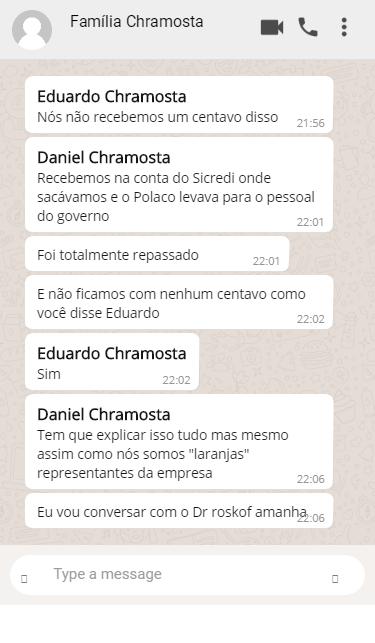 Donos de frigorífico arrastado para esquema de Reinaldo admitiram 'medo de cadeia' no grupo da família