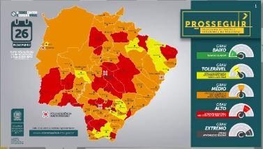 MS já soma 95.721 casos confirmados e tem 1.754 mortes por coronavírus