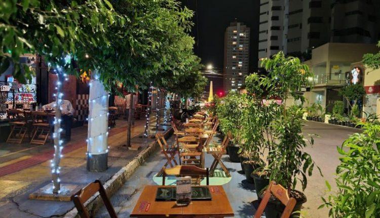 Intervenção na José Antônio vai além da cor no asfalto e promete reinventar corredor gastronômico