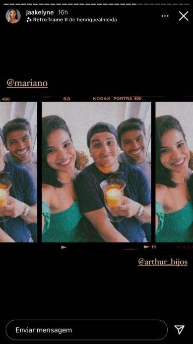 Apaixonados, Mariano e Jakelyne fazem viagem juntos para praia de SC