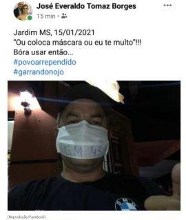 Nomeado por Reinaldo no Detran invoca tucano derrotado em Jardim para ironizar ação contra covid-19