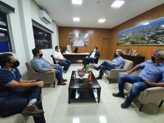 Vereadores, Reunião, Sesau, José Mauro Filho