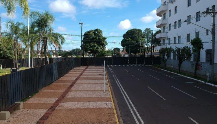 Tradicional ponto de folia, Esplanada Ferroviária amanhece interditada em sábado de Carnaval