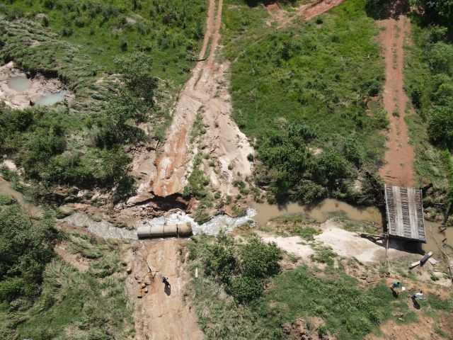 Ainda acima da média, nível do Rio Aquidauana segue diminuindo e situação é considerada estável