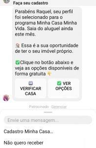 Prefeitura de MS alerta para mensagem falsa sobre sorteio de casa popular