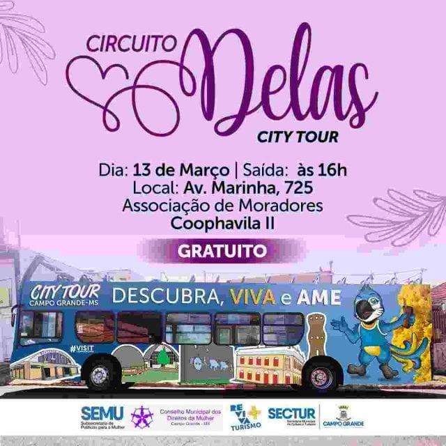 Projeto 'Circuito Delas' divulga programação especial para o Dia Internacional da Mulher