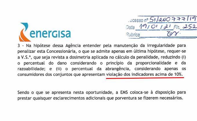 Energisa justifica quedas de energia a clima e até violência para recorrer de multa de R$ 3,4 milhões