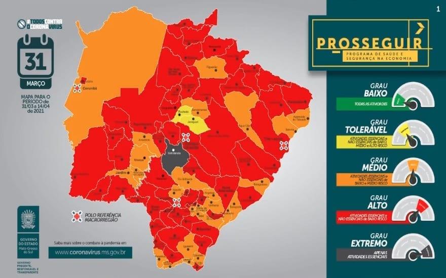 Após ‘fecha tudo', Campo Grande melhora classificação e terá toque de recolher às 21h