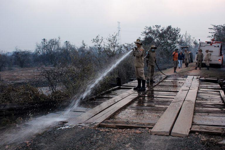 Fogo no Pantanal
