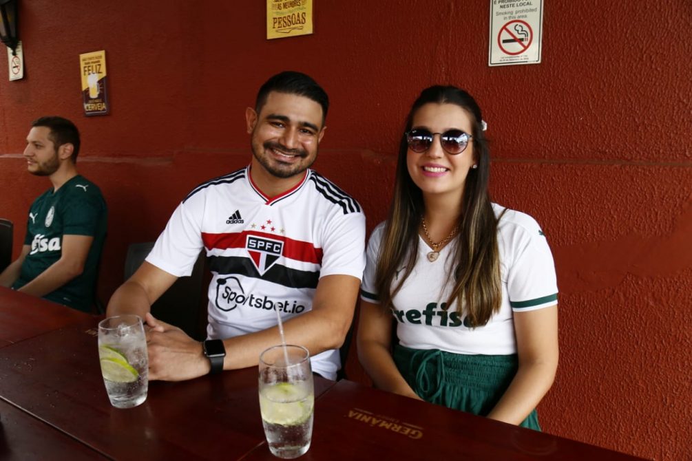 Palmeiras x São Paulo. Foto: Leonardo de França