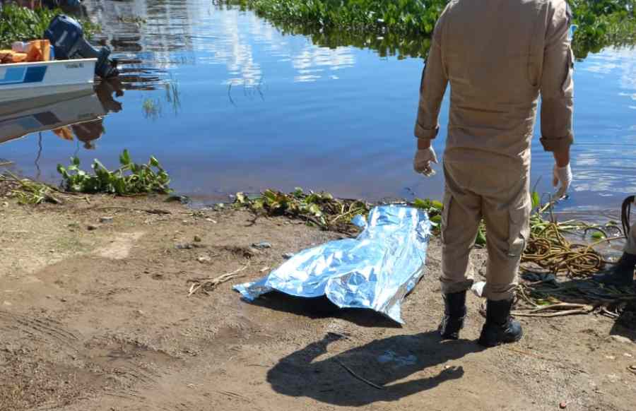 Corpo encontrado por pescadores