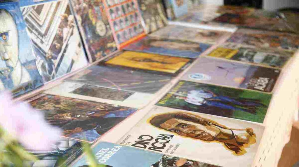 capas discos de vinil chamam atenção