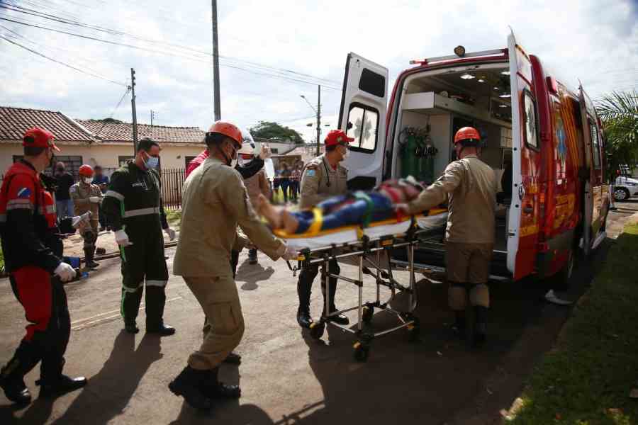Motociclista ficou em estado grave