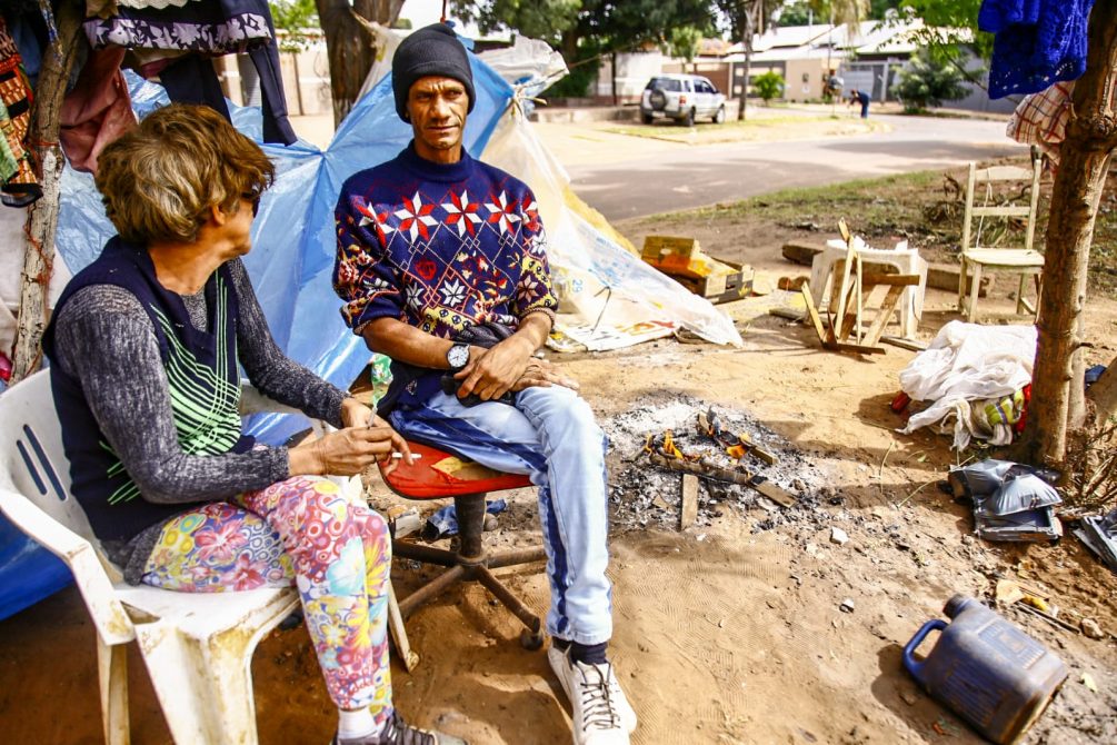 Moradores em situação de rua