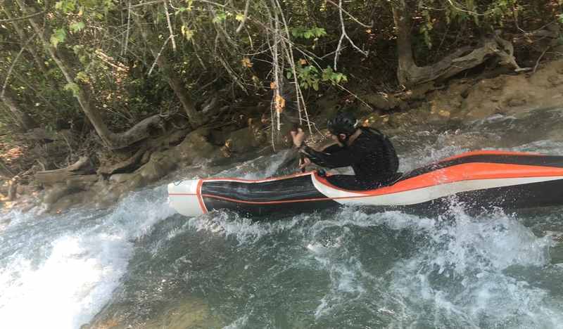 canoagem rali de bonito
