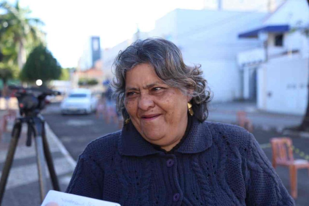 Sueli é devota a Santo Antônio
