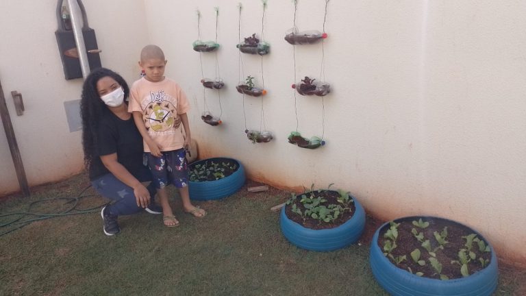 Moises com a horta