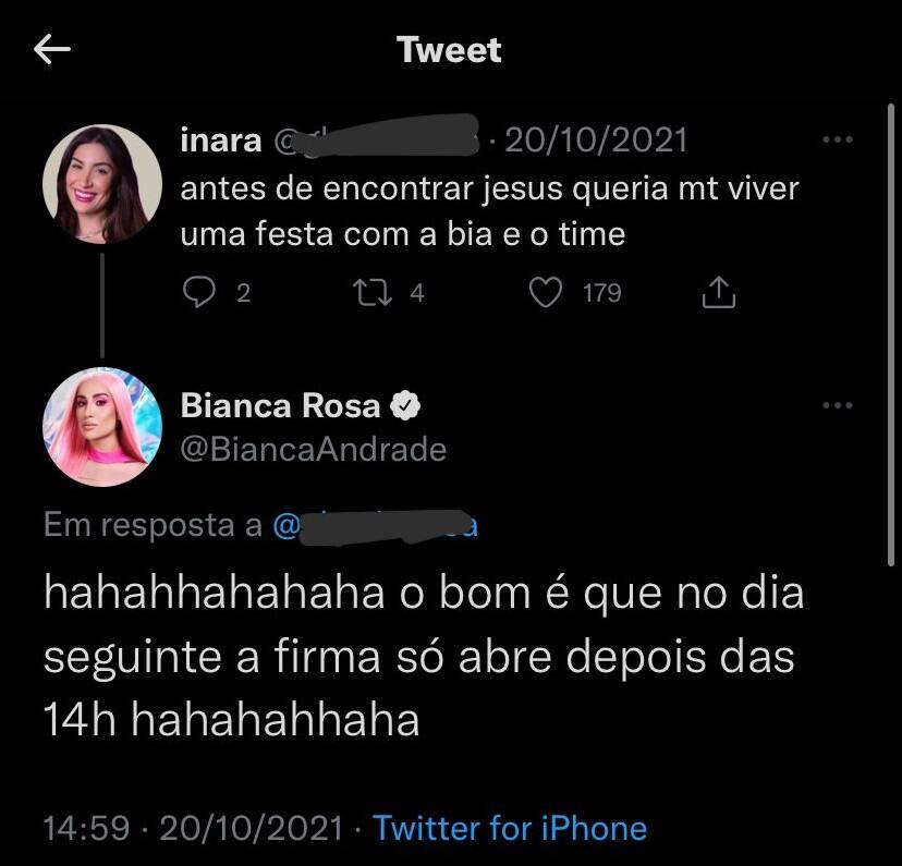 interação nas redes sociais