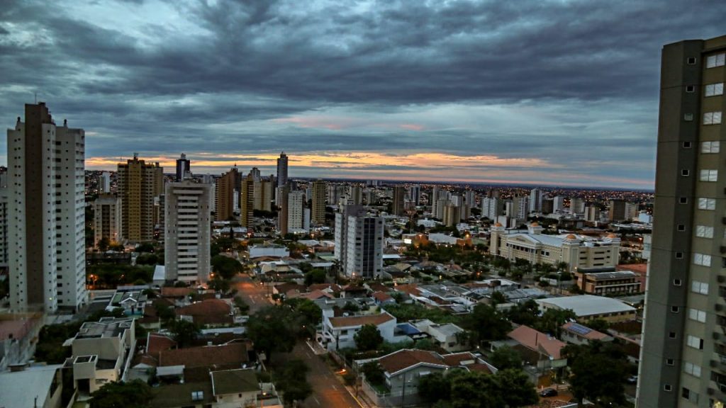 Fim de tarde em Campo Grande