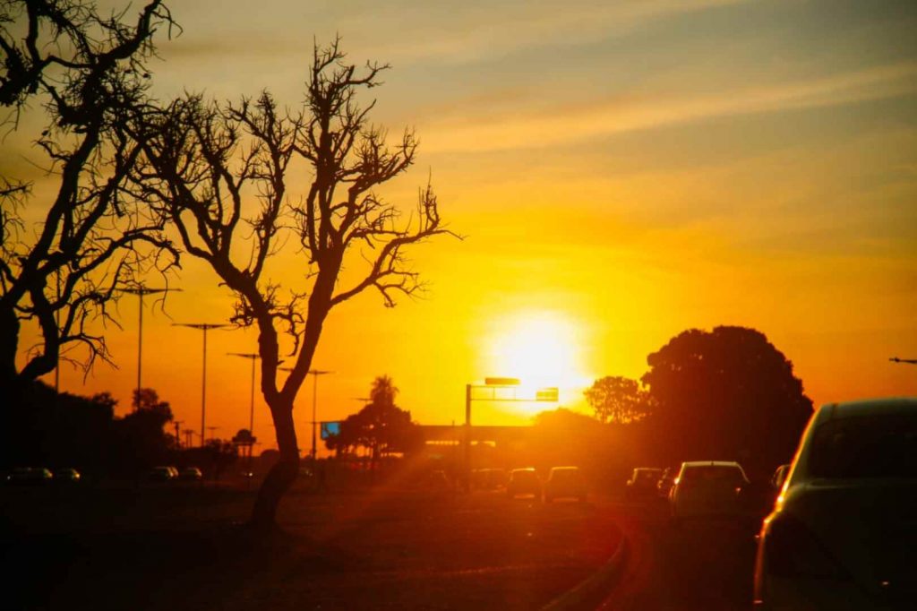Reconhecido nacionalmente com pôr do sol mais bonito do Brasil