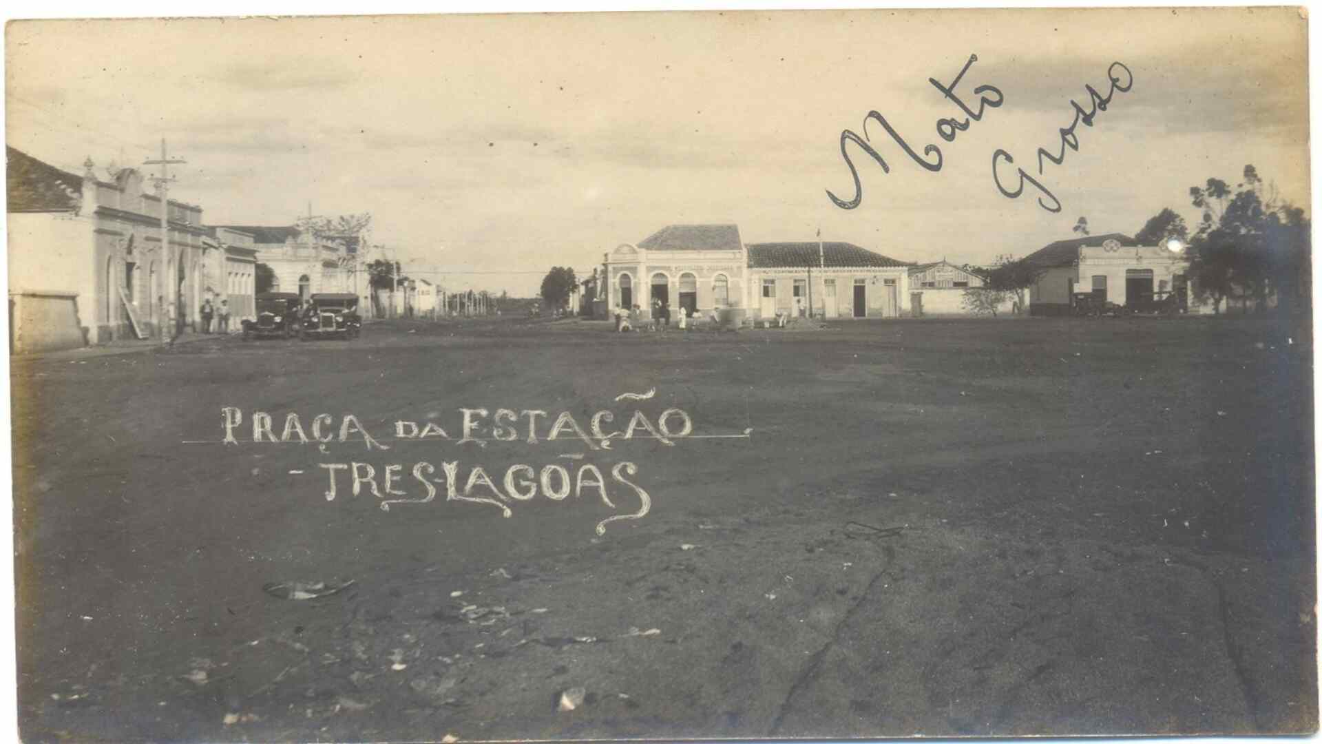 Praça da Estação na década de 1930