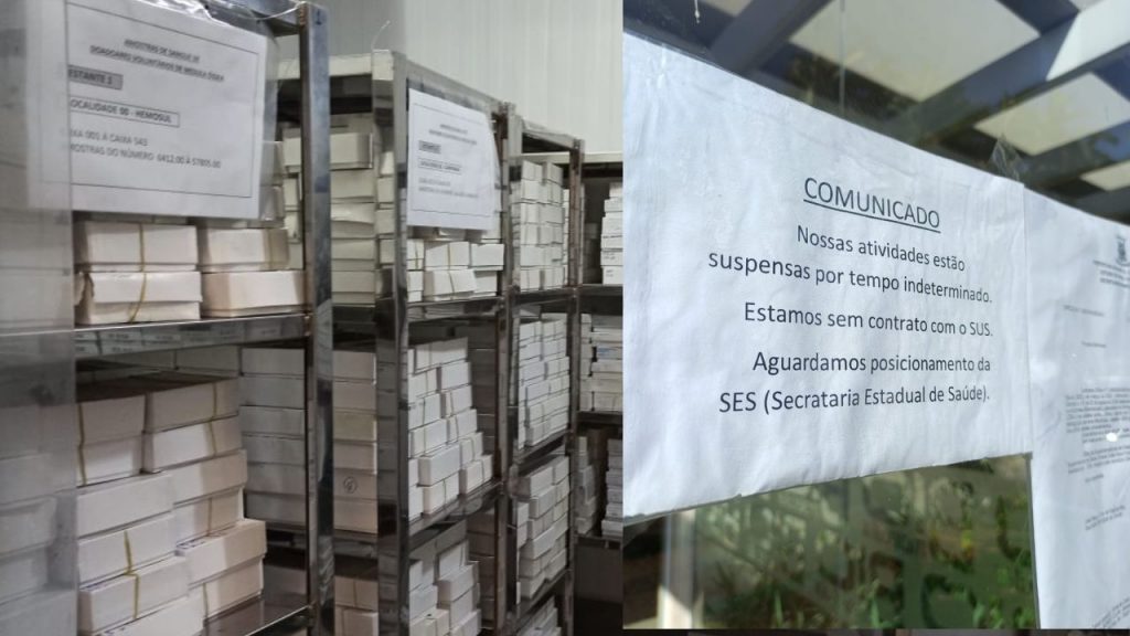 Laboratório está fechado desde o dia 8 de agosto