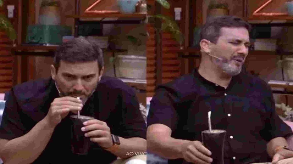 André Marques cospe tereré