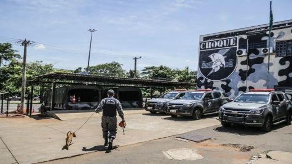 Força de segurança PM GCM Bope Choque