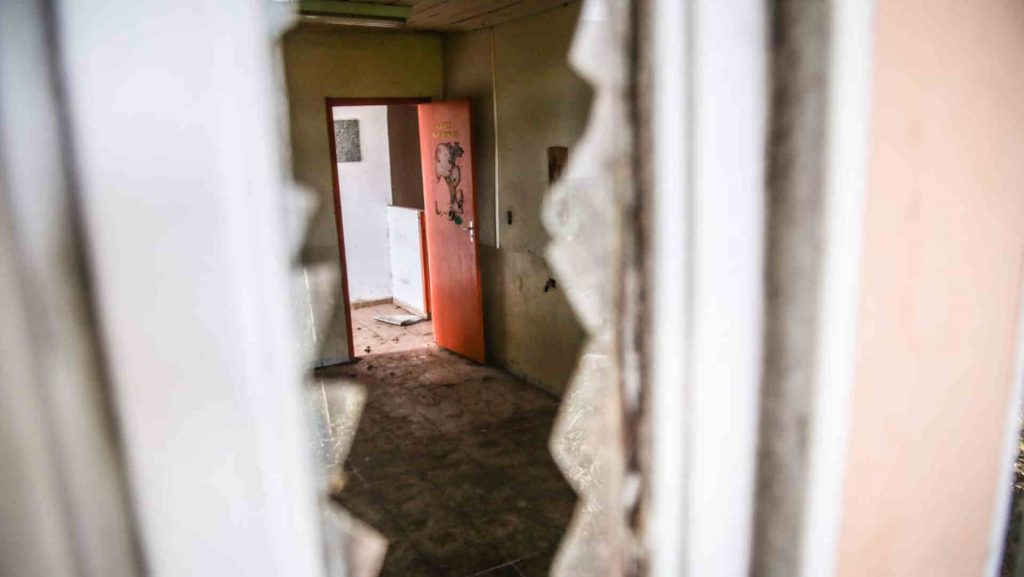 Portas da creche