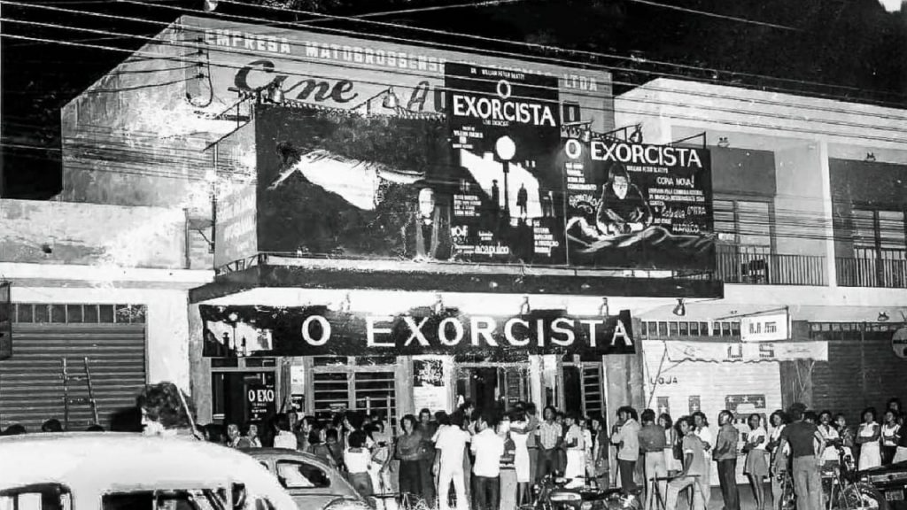 Imagem de estreia de um filme de terror, em Campo Grande, foi recentemente restaurada recentemente. Foto: Henrique Arakaki/Jornal Midiamax
