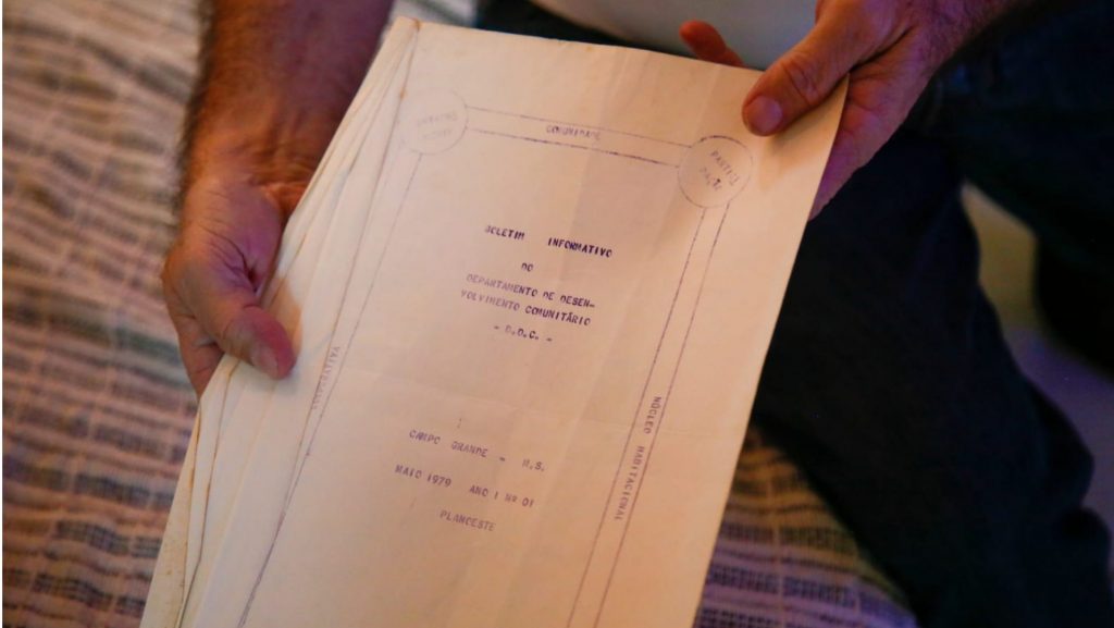 Documentos de moradores do bairro