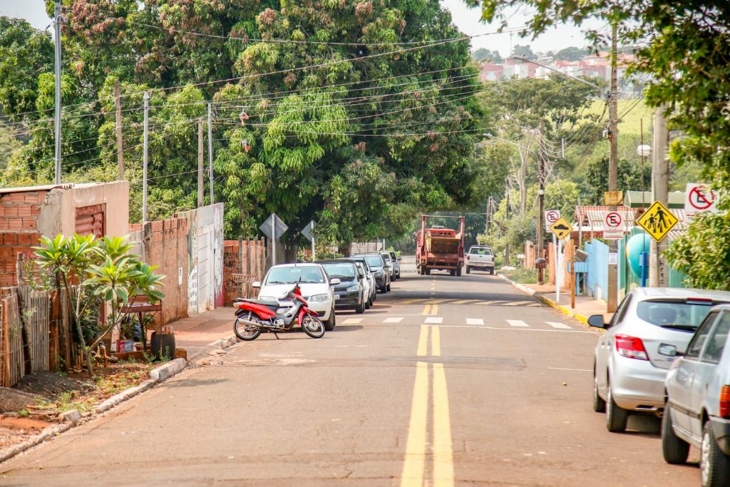 Principal rua da comunidade. (Foto: Marcos Ermínio/ Midiamax)