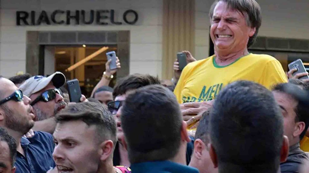 Adélio Bispo esfaqueou Bolsonaro em Juiz de Fora em 6 de setembro de 2018. (Foto: Arquivo)