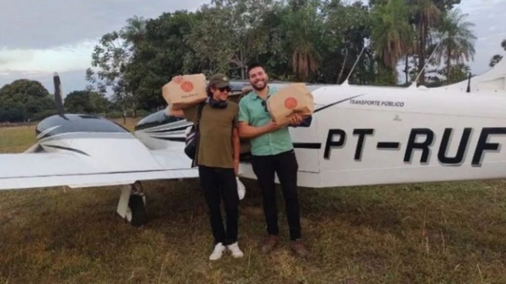 Comida nutella é levada para o Pantanal - (Foto: Reprodução/Redes sociais)