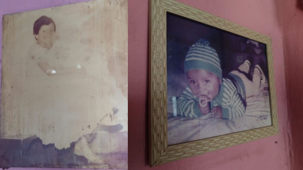 Fatinha já grandinha à esquerda e quando ainda era um bebê à direita - (Fotos: João Ramos/Midiamax)