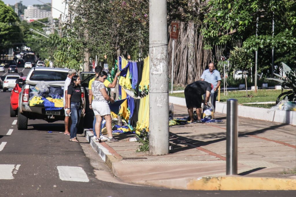 varal na Praça
