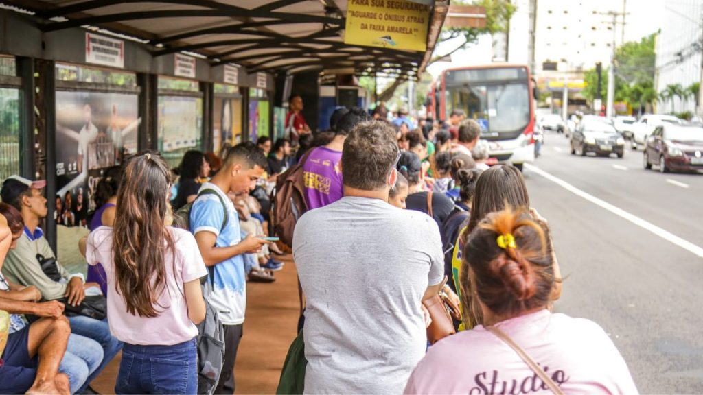 Usuários de transporte coletivo