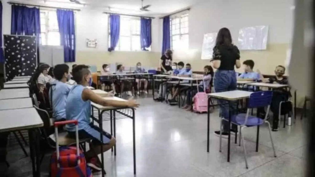 aulas professores escola