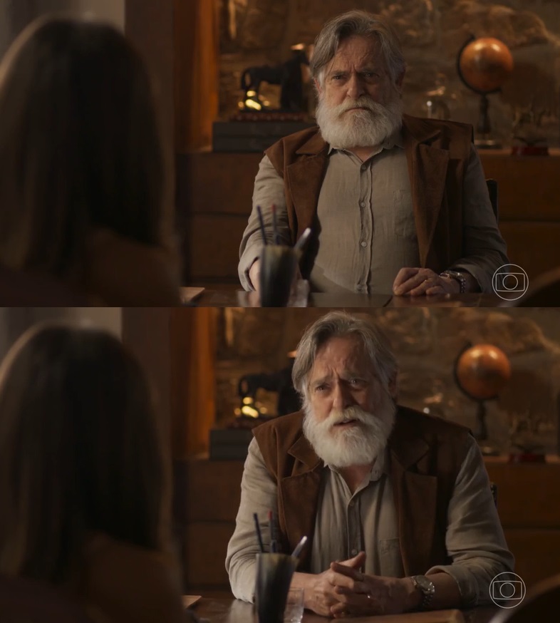Na sua opinião, guampa como porta-canetas é uma ofensa? - (Foto: TV Globo/Reprodução)