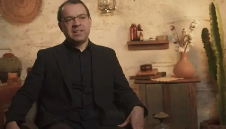 Mário Teixeira, o autor de "Mar do Sertão" - (Foto: TV Globo/Reprodução)