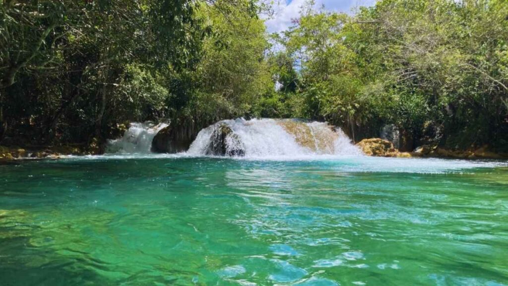 Cachoeira no Rio Formoso em Bonito