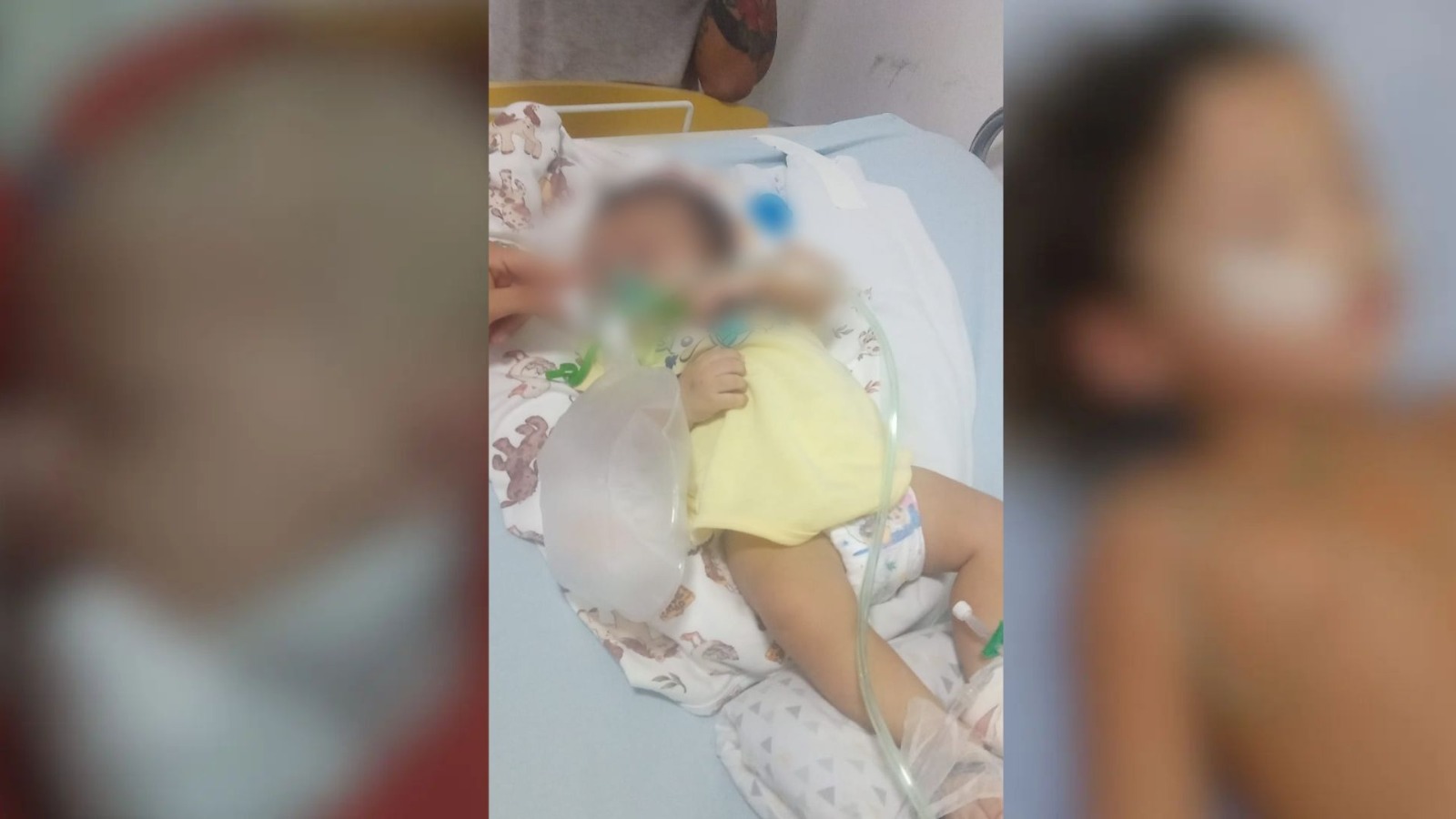 crianças esperando vaga doença respiratória