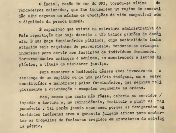 Trecho do Relatório Figueiredo
