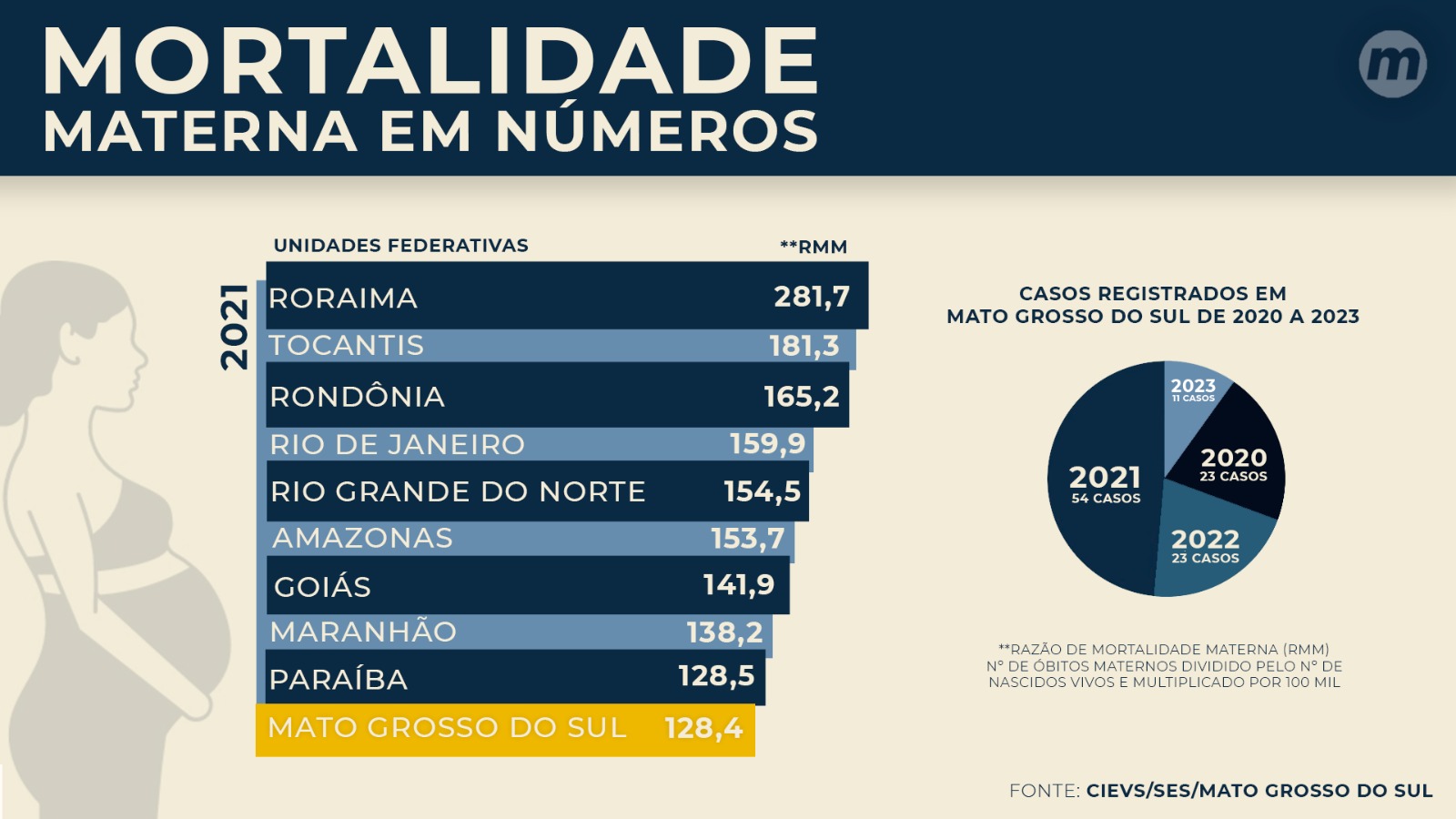 Dados mortalidade materna