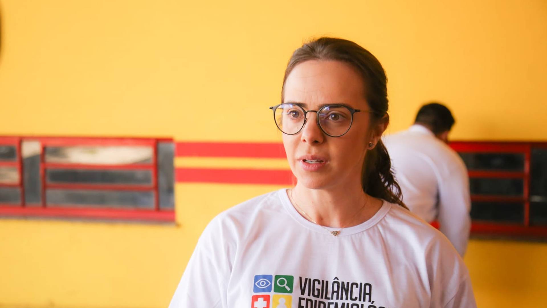 A vacinação está sendo realizada até às 17 de hoje