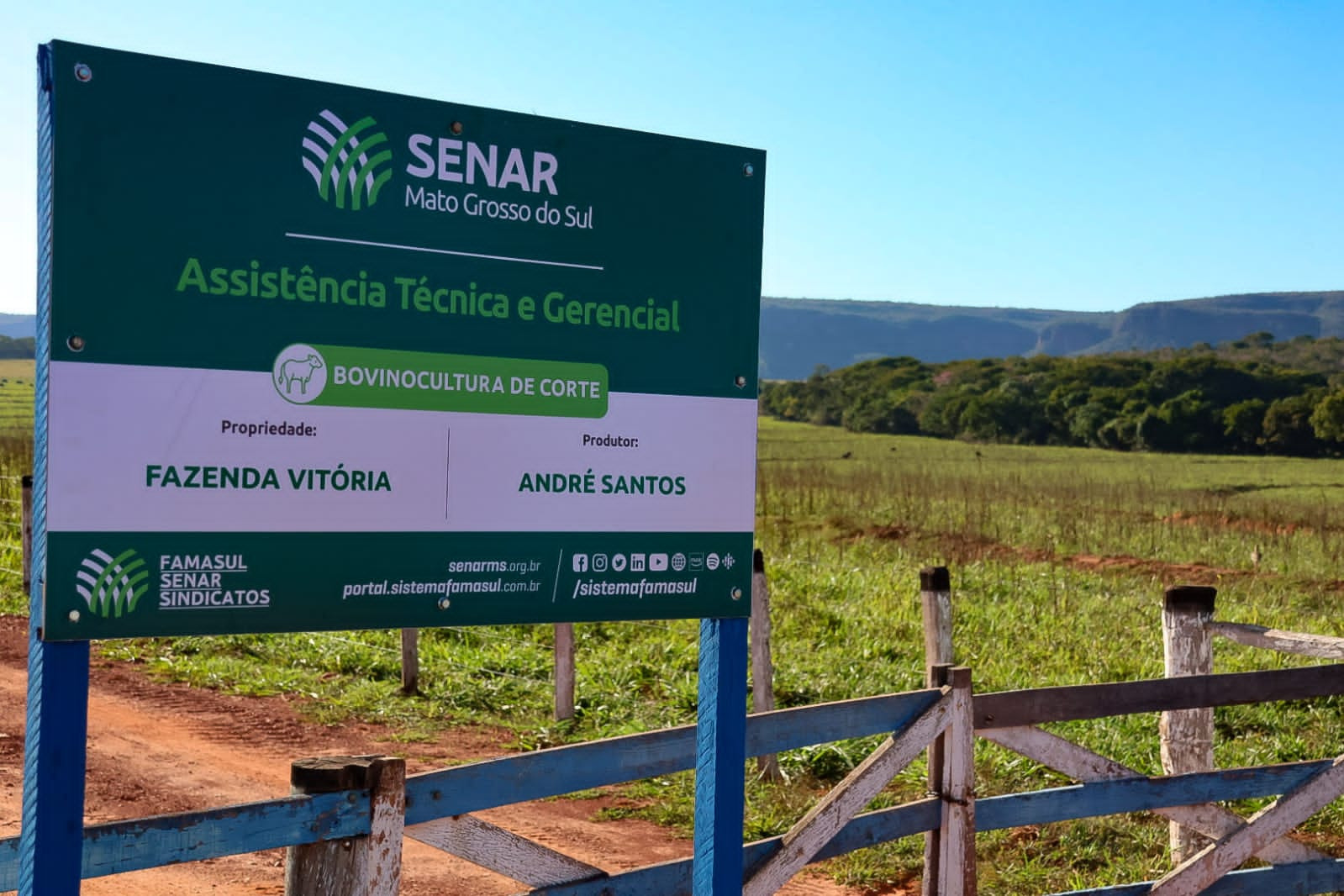 Uma das propriedades de empreiteiro é atendida pelo Senar-MS. Foto: Marcos Ermínio/Jornal Midiamax