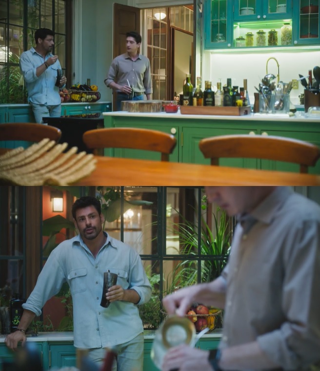 Duas guampas no mesmo espaço - (Fotos: TV Globo/Reprodução) novela ms tereré